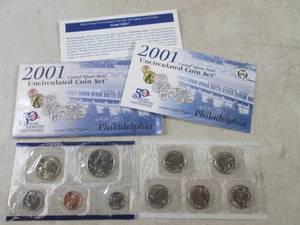 lot 120 image: (CNTR) 2001 United States Mint Unci...