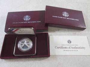 lot 126 image: (CNTR) 1988 United States Mint Olym...