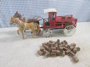 lot 166 image: (CSB) Coca-Cola 2 Horses and Buggy ...