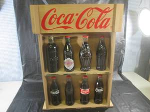 lot 177 image: (EC1) Coca-Cola Replica Bottle Coll...