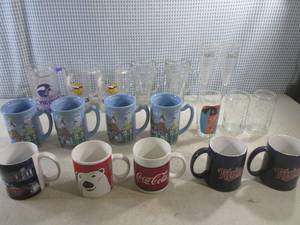 lot 191 image: (EW4) Assorted Collector Glasses Cu...