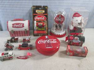 lot 203 image: (BSB) Assorted Coca-Cola Collectibl...