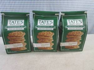 lot 331 image: (B-2) 3 Bags Tates Bake Shop White...