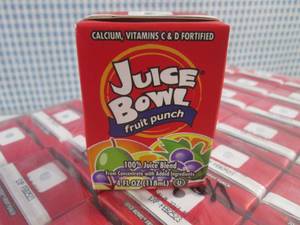 lot 333 image: (EC2) Case of 44 Juice Bowl Fruit P...