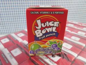 lot 334 image: (EC2) Case of 44 Juice Bowl Fruit P...