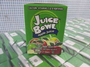 lot 336 image: (EC2) Case of 44 Juice Bowl Apple J...