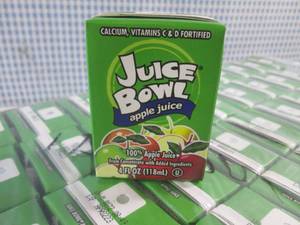lot 337 image: (EC2) Case of 44 Juice Bowl Apple J...