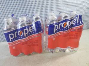 lot 341 image: (B-2) 2 - 6-Packs Propel Watermelon...