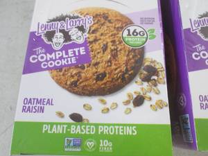lot 343 image: (B-2) 2 Boxes Lenny & Larrys Oatme...