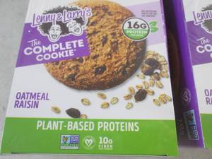 lot 344 image: (B-2) 2 Boxes Lenny & Larrys Oatme...