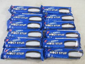 lot 353 image: (B-2) 12 Packs of Oreo The Most Stu...