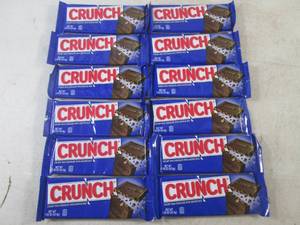 lot 366 image: (B-1) 12 Crunch Candy Bars Past Dat...