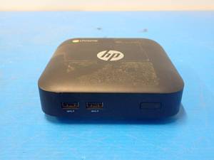 lot 81 image: HP&nbspChromebox PC &nbspIntel Celeron 2955U Dual Core CPU  1.40GHz  4GB DDR3L RAM  16GB SSD  NO OS  No Cables