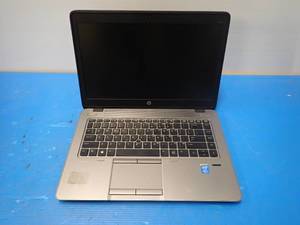 lot 84 image: HP&nbspEliteBook 840 G2 Laptop &nbspINTEL(R) CORE(TM) I5-5300U CPU  2.30GHZ  12GB DDR3L SDRAM  NO HD  NO OS  14 screen with 1366 x 768 Resolution  Battery Removed from unit  No charger