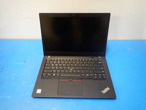 lot 86 image: Lenovo&nbspThinkPad T480s Laptop &nbspINTEL(R) CORE(TM) I5-8350U CPU  1.70GHZ  16GB RAM  NO HD  NO OS  14 screen with 1920 x 1080 HD Resolution  No Cables