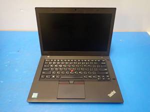 lot 87 image: Lenovo&nbspThinkPad T460 Laptop &nbspIntel(R) Core(TM) i5-6200U CPU  2.30GHz  8GB DDR3L SDRAM  120GB SSD  14 screen with 1366 x 768 Resolution  No Cables
