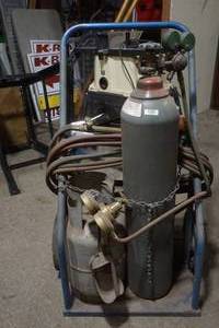lot 48 image: Torch on cart