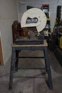lot 52 image: Pro tech Cut off saw