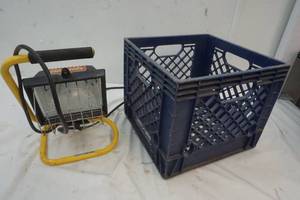 lot 129 image: milk crate