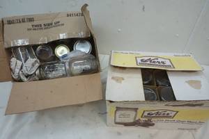 lot 137 image: Kerr Canning jars