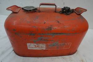 lot 144 image: Johnson boat gas can