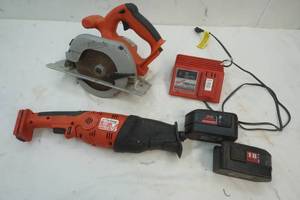 lot 152 image: Milwaukee power tool lot