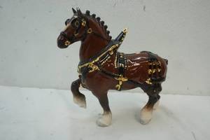 lot 156 image: Ceramic horse statue