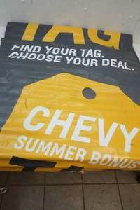 lot 176 image: Chevy poster