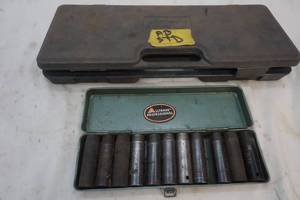 lot 187 image: Deep sockets in cases