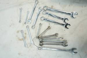 lot 246 image: Standard wrench set