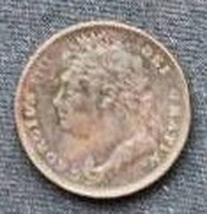 1823 British 1 Farthing Coin - George VI