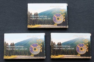 2004-2006 U.S. Mint Westward Nickel Coin Sets