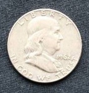 1962 Franklin Half Dollar