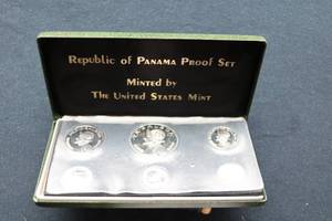 1973 Panama Proof Coin Set