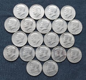 (20) Kennedy Half Dollars