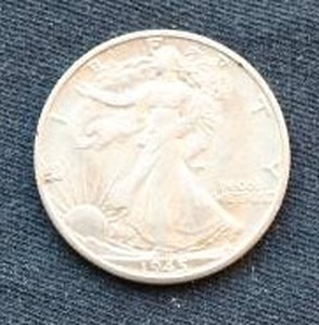 1945 Walking Liberty Half Dollar