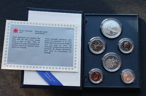 1987 Canadian Uncirculated Coin Set