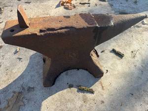 Antique Cast Iron Anvil