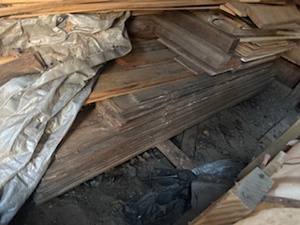 Pile of Miscellaneous wood (8 and under)