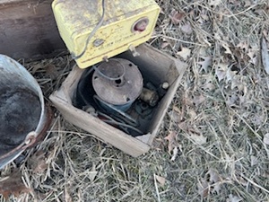 Vintage Crates and Beginners Farm Equipment