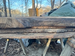 Rough Cut Old Growth Hardwood