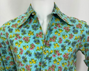 lot 39 image: One of a Kind Vintage Handmade Button Up Dress Shirt