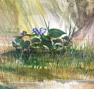 lot 41 image: Original Framed Oil Painting by Tom Fentress