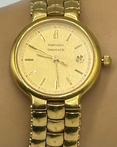 lot 10 image: Tiffany and Company Portfolio Wrist Watch