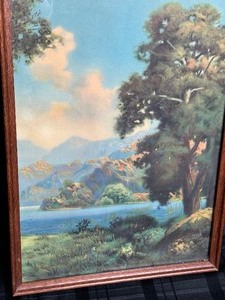 lot 104 image: Beautiful Vintage Framed R. Atkinson Fox Print