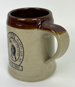 lot 183 image: Chief Sleepy Eye Mug Ish-Tak-Ha-Ba 1872-1982