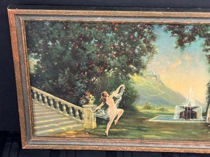 lot 119 image: Vintage R. Atkinson Fox Framed Spirit of Youth Print