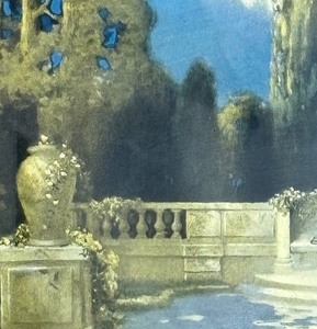 lot 255 image: The Magic Pool Framed Print by Robert Atkinson Fox