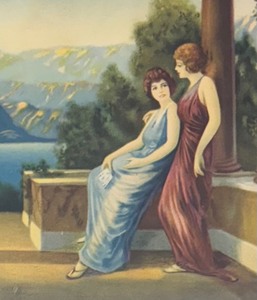 lot 260A image: Twilight Framed Print by Robert Atkinson Fox