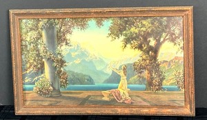 lot 250 image: Vintage Framed R. Atkinson Fox Print, Dawn